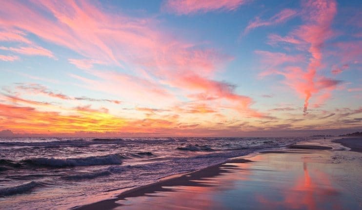 Beach sunset