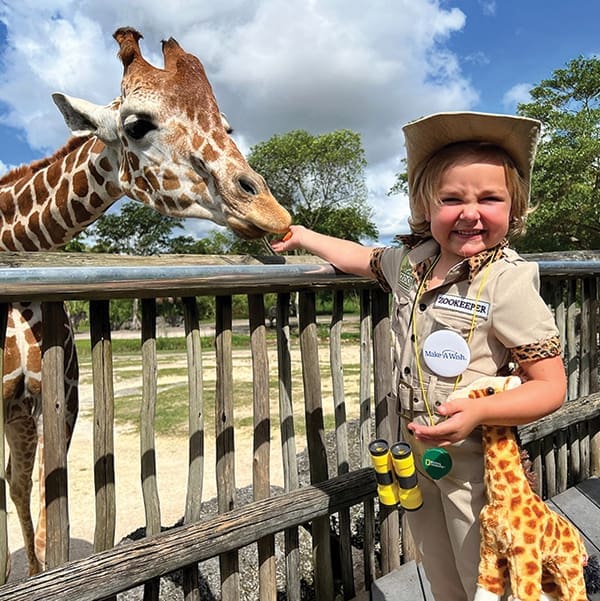 Amelia And Giraffe