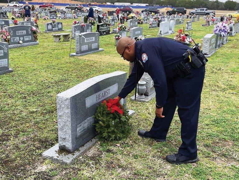 Wreaths Across America Officer
