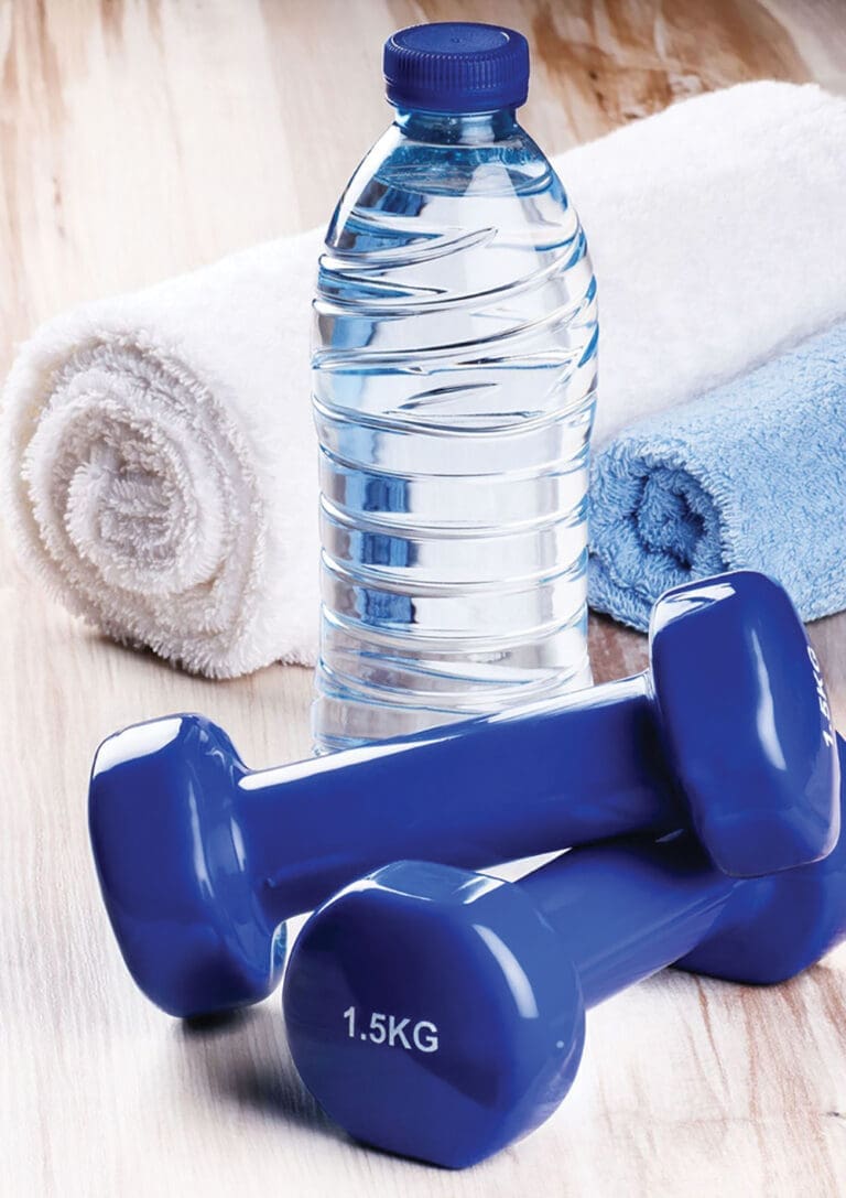 Fitness Background, Sport Equipment,