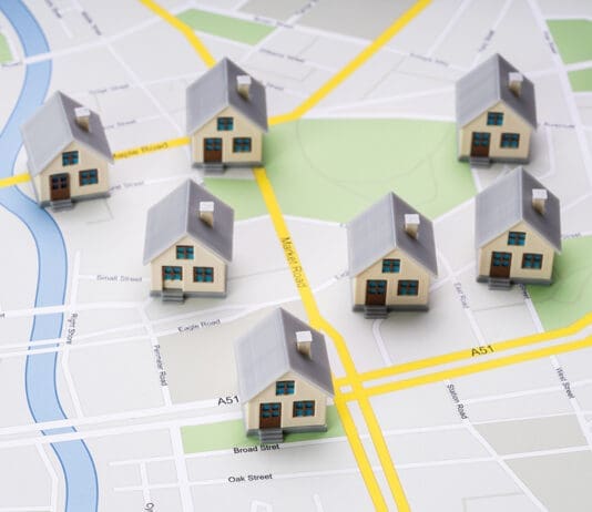 Small House Models On Map