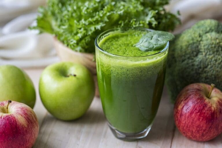 Antioxidant Apple Beverage Broccoli