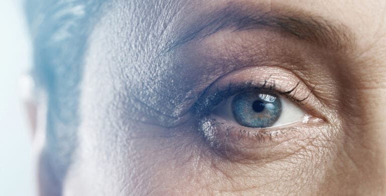 Close Up Of Female Eye. Rejuvenation Or Ophthalmology Concepts.
