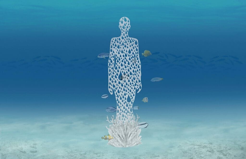 Underwater Museum of Art Mermaid By Raine Bledsoe