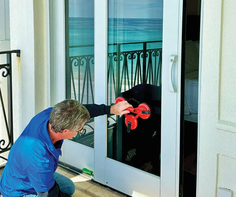 Beachside Sliding Glass Door Work 1