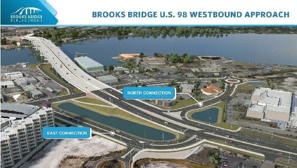 Brooks Bridge Westbound Approach