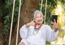 Older Lady Swining Istock 2168569975