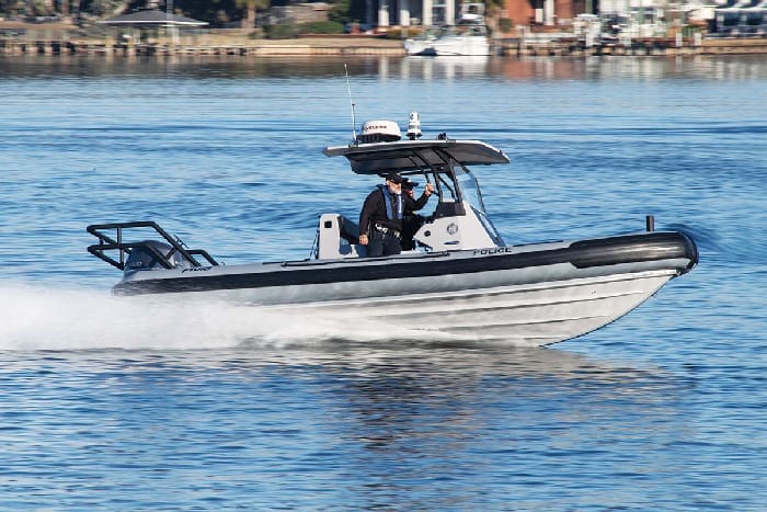 Fwb Police Boat 4638