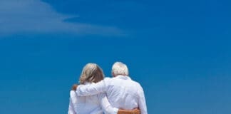 Seniors On Beach Istock 146893357