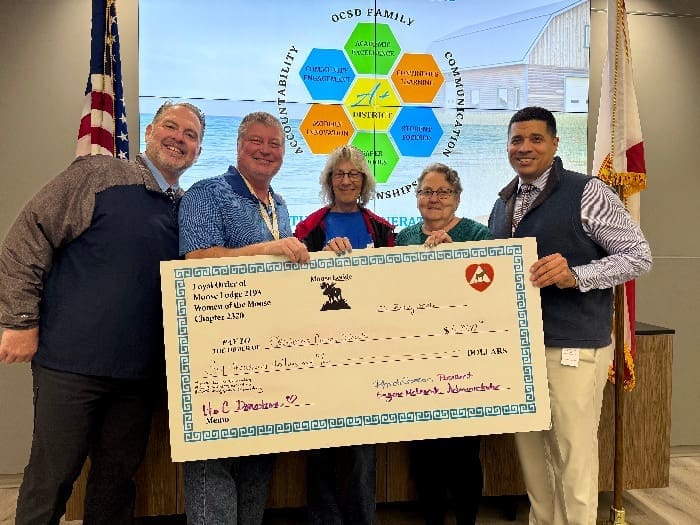 Ocsd Moose Lodge Donation Ocsd Moose Lodge Donation