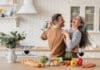 Happy Couple In Kitchen Istock 1328351784