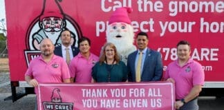 Harris, Chambers, Destin And We Care Team