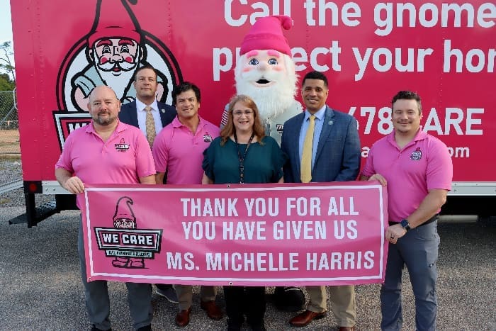 Harris, Chambers, Destin And We Care Team