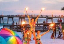 Around Town Events The Boardwalk Beach Luau