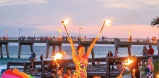 Around Town Events The Boardwalk Beach Luau