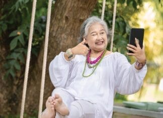 Tortoise Older Lady Swinging Istock 2168569975