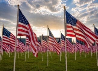 250 Years of Freedom, One Field of Gratitude 20260704 Armament Museum Field Of Flags