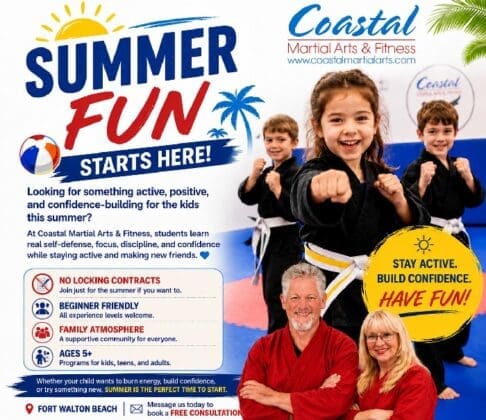 Coastal Martial Arts June Fwb Approved 6 B 5 Ad